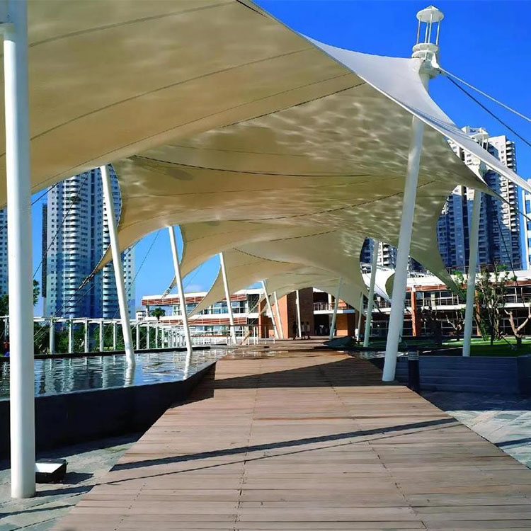 辉南县膜结构景观棚