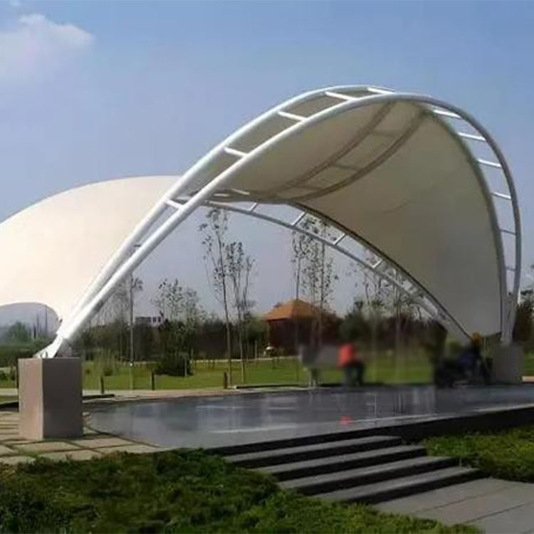 辉南县膜结构景观棚