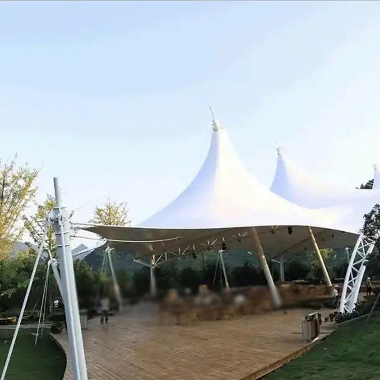 辉南县膜结构景观棚