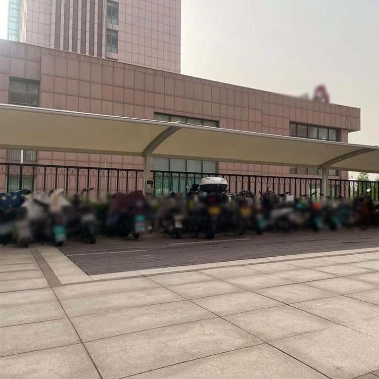 辉南县膜结构电动车棚