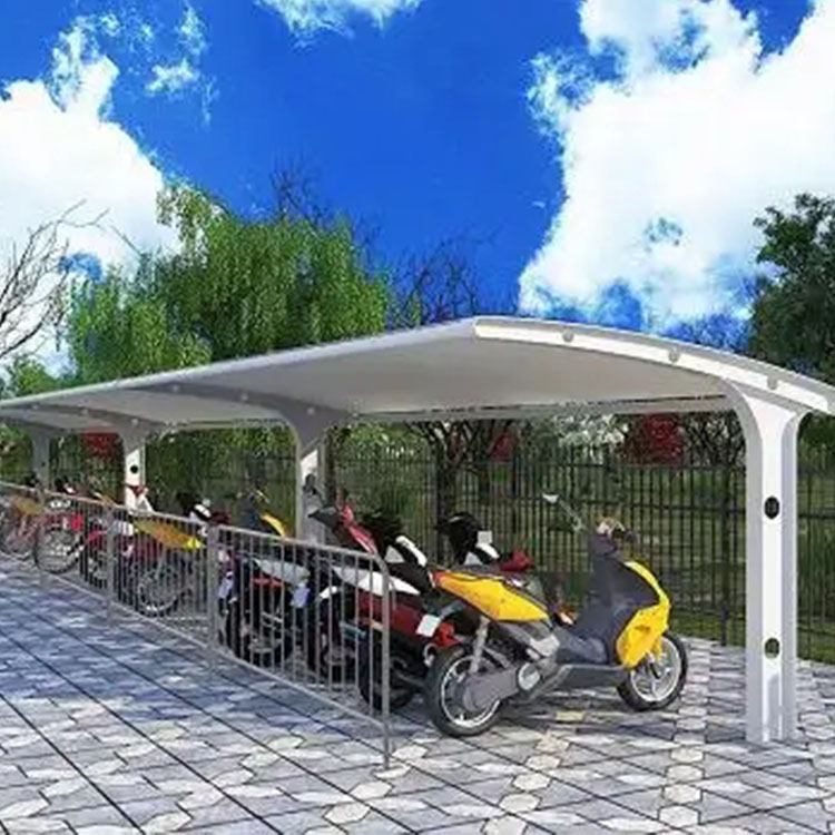 辉南县膜结构电动车棚